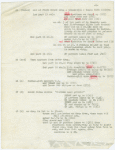 Light cue synopsis