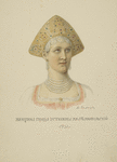 Zhenshchina goroda Ustiuzhny Zheleznopolskoi. 1831 g.