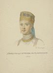 Devitsa goroda Ustiuzhny Zheleznopolskoi.1831 g.