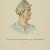 Tikhvinskaia zhenshchina v povoinike. 1831