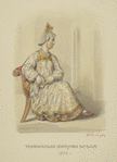 Torzhkovskaia zhenshchina na balu.1832.