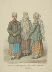 Odezhda zhenshchin Kievskoi gubernii. 1843 g.