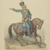 Polskii rotmistr od narodnoi kavalerii 1792 s eskiza Olenina, ris. Solntseva.