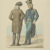 Ofitser Polskii en grand deshabille; Ofister Polskii en negligee gallant, 17982 goda"