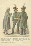 Polskii soldat v mundirnoi shineli za prosto; 7ogo polka artileristy polskie v mundirakh polozhennikh po konstitutsii 3go maia 1792 goda.