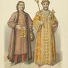 S portreta Naryshkina; Odezhda tsarskaia. XVII veka.