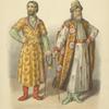 Odezhda boiar v XVI i XVII stoletii; Polevoe plate Godunova; Izobrazhenie stolnika Petra Potemkina.
