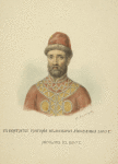 S portreta Grigoriia Ivanovicha Mikulina 1600g. risovan v 1830g.