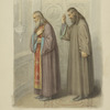 Sviashchennik i diakon pred nachalom liturgii.1830.