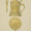 Serebrian. pozolozhen. kruzhka. umen. v ½ nat. vel. 1844.