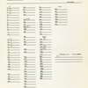 Master track sheets