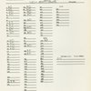 Master track sheets