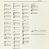 Master track sheets