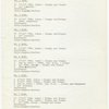 "A Chorus Line" Electrical equipment list