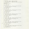 "A Chorus Line" Electrical equipment list