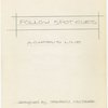 Followspot cue sheets