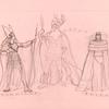 Ring des Nibelungen Die Walküre : Costume: Brünhilde, Wotan and Fricka