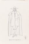 Lucia di Lammermoor : Costume: Raimondo