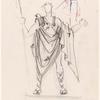 Alceste : Costume: Act III, Admetus