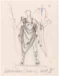Alceste : Costume: Act III, Admetus