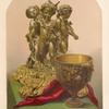 A group in bronze, by Vittoz, of Paris.