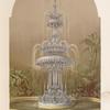 The crystal fountain F & C Osler of London and Birmingham.