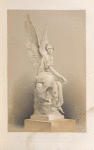 Victory - a statue in marble, by Rauch of Berlin.