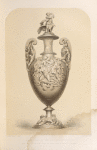 Vase in silver, by Hunt & Roskell of London.