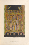 Cashmere scarf end.