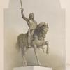 Richard cœur-de-lion, an equestrian statue by the baron Marochetti.