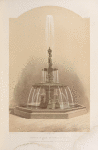 Fountain in iron, by André of Paris.