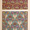 Portieres of printed mohair by Lees and co. of London.