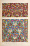 Portieres of printed mohair by Lees and co. of London.