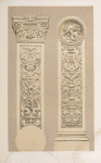 Pilaster in carton pierre by Cruchet of Paris.
