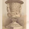 Vase in terra cotta modelled by John Thomas of London. For Edward Ladd Betts of London.