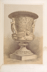 Vase in terra cotta modelled by John Thomas of London. For Edward Ladd Betts of London.