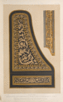Marqueterie enrichments of a piano-forte by Broadwood of London.