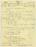 Lighting designer's notes