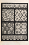 Machine made lace by Heyman & Alexander and by Birken of Nottingham