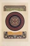 Florentine mosaic by Woodriff of Bakewell, and enamelled slate by Magnus of Pimlico.