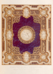 Bookcover in carved ivory presented to her majesty the queen, by the emperor of Austria.
