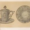 Chocolate cup in silver by Lebrun of Paris.