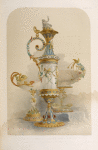 Group of enamelled objects by Morel of London.