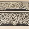 Specimens of lace by Miss Jane Clarke of London.