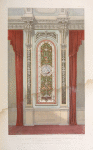 Painted arabesque by J. G. Grace, with decorations in composition, by Jackson & sons, of London.