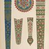 Specimens of Indian enamelling, selected from the arms desplayed in the great exhibition.
