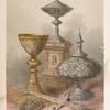 Group of objects enriched with damascening by Falloise of Liege.