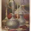 Group of Indian objects principally enamelled.
