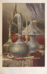Group of Indian objects principally enamelled.
