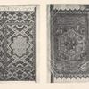 Ornamentierte Buchseite; Ornamentierte Buchseite.